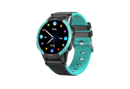 Savefamily Reloj Inteligente Infantil Slim con GPS y Llamada - IPX7 - Camara Lateral - Pantalla IPS 1,28" - Color Verde