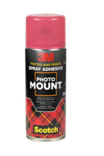 Scotch 3M Photomount Adhesivo en Spray 400ml - Adhesivo de Alta Resistencia - Transparente