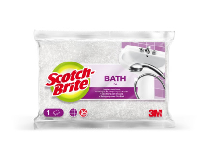 Scotch-Brite Estropajo para Aseo - Color Blanco