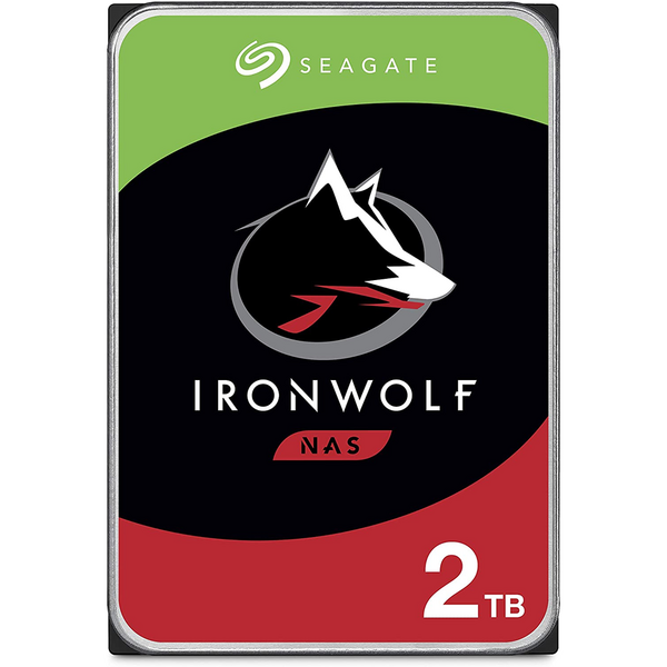Seagate Ironwolf Disco Duro Interno 3.5 SATA 3 2TB NAS
