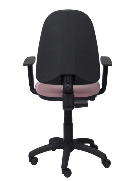 Silla de oficina Ayna bali rosa pálido brazos regulables (6)