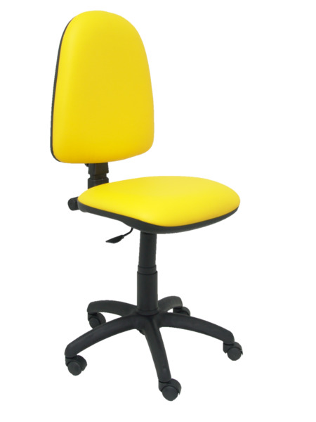 Silla de oficina Ayna similpiel amarillo (1)