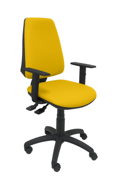 Silla de oficina Elche S bali amarillo brazos regulables (1)