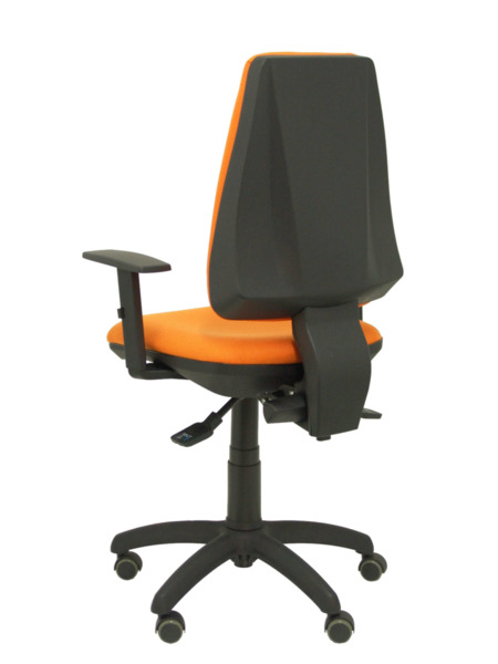 Silla de oficina Elche S bali naranja brazos regulables ruedas de parquet (5)