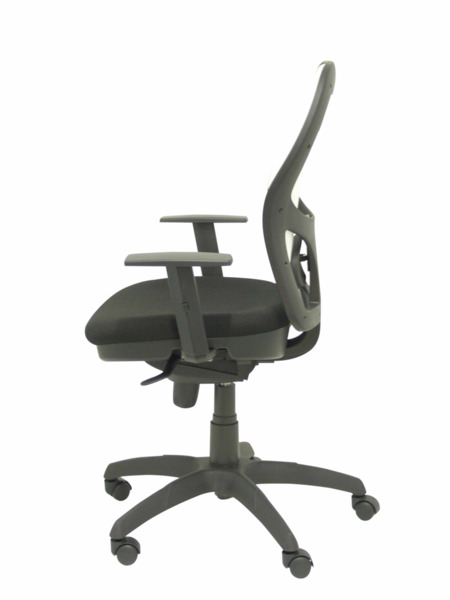 Silla de oficina Jorquera malla blanca asiento bali negro (4)