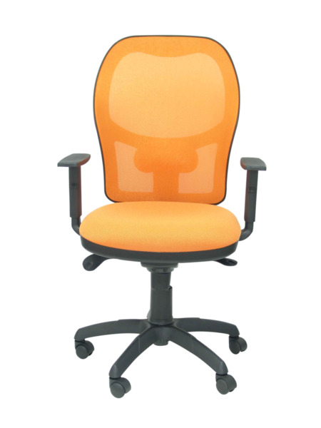 Silla de oficina Jorquera malla naranja asiento bali naranja (2)