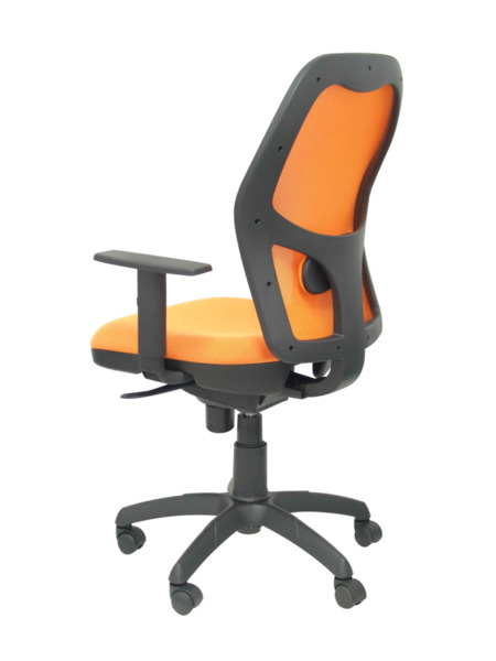 Silla de oficina Jorquera malla naranja asiento bali naranja (5)