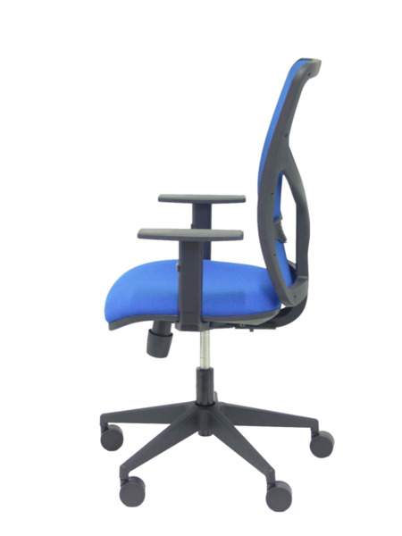 Silla de oficina Motilla malla azul asiento bali azul brazo regulable (4)