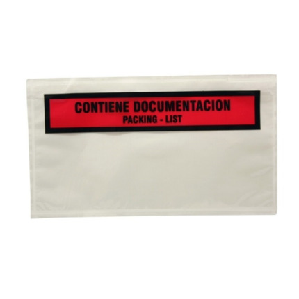 Sobre Autoadhesivo para Envio de Documentos 240x135mm - Packing List