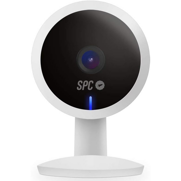 SPC Camara de Seguridad Indoor Lares 2 - Resolucion Full HD 1080P - Vision Nocturna 10M - Comunicacion Bidireccional - Almacenam