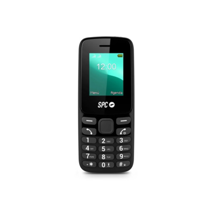 SPC Talk 2 Go Telefono Movil - Cuerpo Compacto y Ligero - Pantalla de 1.77 Pulgadas - Dual Sim - Bateria de 1000Mah - Radio FM - Linterna y Camara de Fotos - Color Negro