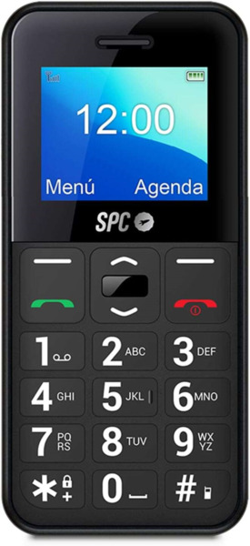 SPC Telefono Movil de Teclas Grandes - Diseño Compacto y Resistente - Boton SOS - Configuracion Remota - Notificaciones y Timbr