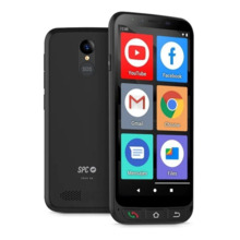 SPC Zeus 4G Pro Smartphone 5.5" - Especial para Personas Mayores - Boton SOS - Capacidad 64GB - 4GB de RAM - Color Negro