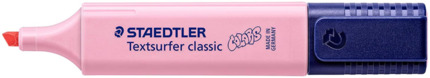 Staedtler Textsurfer Classic 364 Pastel Marcador Fluorescente - Punta Biselada - Trazo entre 1 - 5mm - Tinta con Base de Agua - Color Carmin Claro