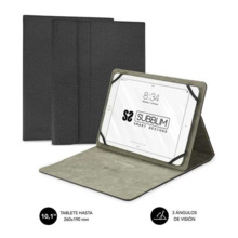 Subblim Clever Stand Case - Funda Universal para Tablet - DiseÃ±o Moderno y Elegante - Posicion Stand con 3 Angulos de Vision -