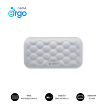 Subblim Ergo Airpadding ReposamuÃ±ecas para Raton - Espuma Viscoelastica 65D - Tejido AirMesh Transpirable - Base Antideslizante