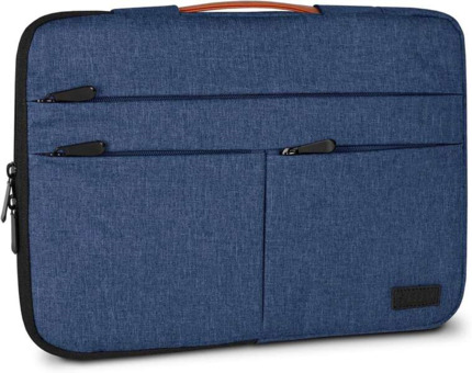 Subblim Funda Air Padding 360 - Proteccion Total para Ordenadores Portatiles - Medidas 380x275x30mm - Resistente y Repelente de Liquidos - Color Azul