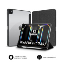 Subblim Funda Exclusiva para iPad Pro 13Ã¢â¬Â³ M4 2024 - Cierre Magnetico - Bordes Reforzados - 2 Posiciones de Soporte - Color
