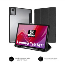 Subblim Funda Exclusiva para Tablet Lenovo Tab M11 - Cierre Magnetico - Bordes Reforzados - 2 Posiciones de Soporte - Color Negr