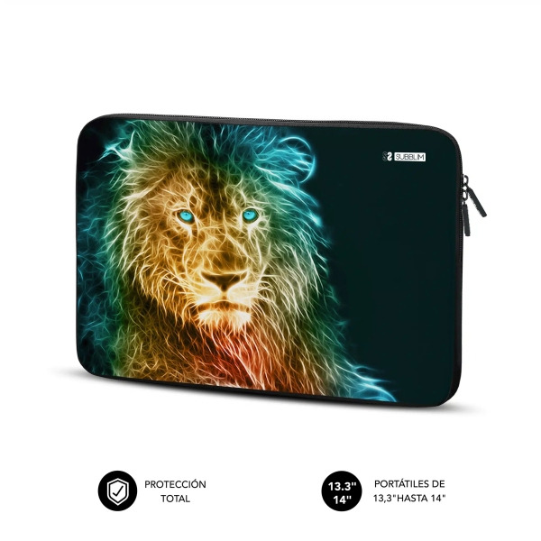 Subblim Funda Trendy de Neopreno PortÃ¡til de 13.3" a 14"- Resistencia a Golpes y Caidas - Colores Varios