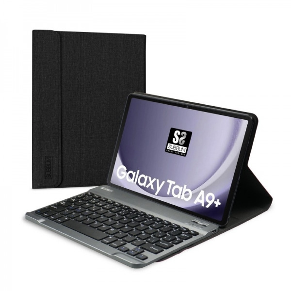 Subblim Keytab Pro BT Funda Exclusiva + Teclado para Tablet Samsung Galaxy Tab A9+ 11ââ¬Â³ - Teclado Compacto Bluetooth - Cier