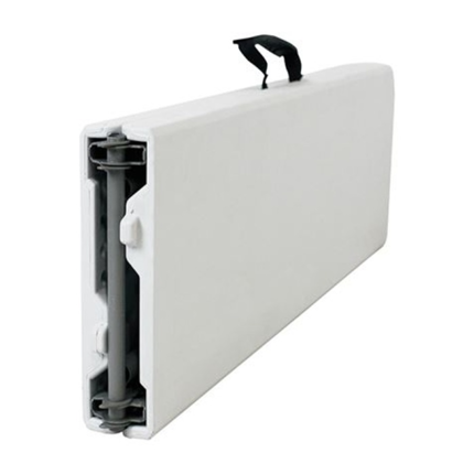 Sungarden Banco de Resina Plegable 180x29x43cm 3.5cm - Color Blanco