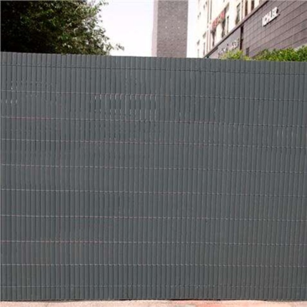 SunGarden Cañizo Plastico Doble Cara 2x3m - Color Gris Oscuro