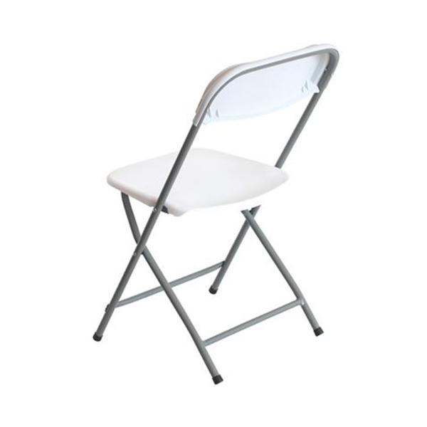 Sungarden Silla Resina Plegable 80x50x45cm - Color Blanco (2)