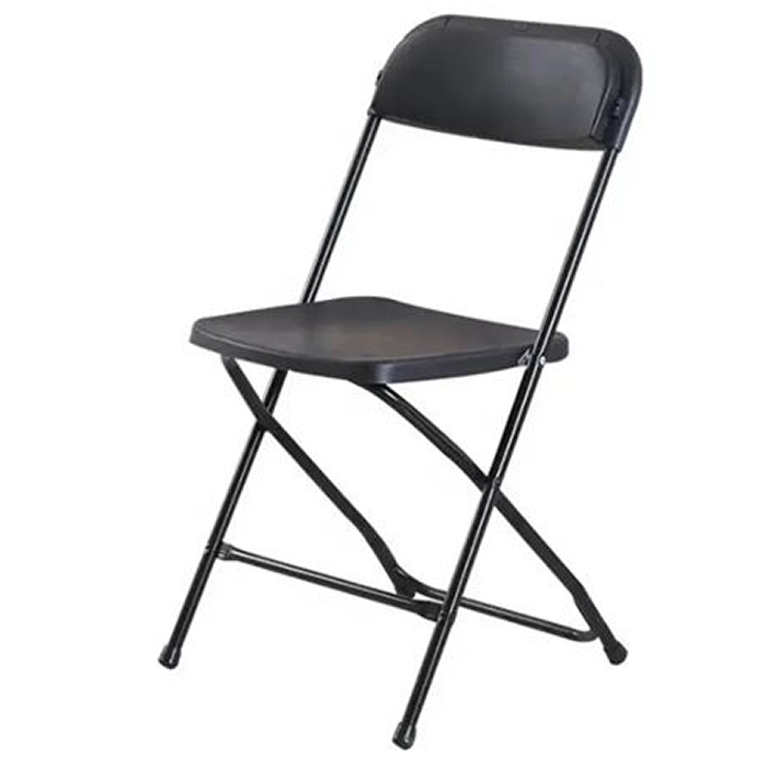 Sungarden Silla Resina Plegable 80x50x45cm - Color Negro