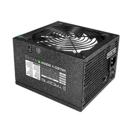 Tacens Valeo V 800M Fuente de Alimentacion 800W ATX - PFC Activo - Ventilador 140mm de 12dB - 80 Plus Silver - Cableado Modular - 158x150x86mm - Color Negro