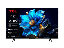 TCL 43P7K Televisor Smart TV 43" QLED UltraHD 4K HDR - Google TV, WiFi, HDMI, USB 2.0, Ethernet, Bluetooth - VESA 200x100mm
