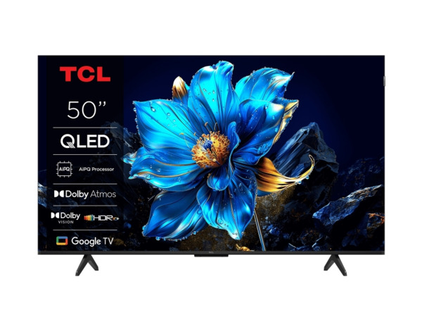 TCL 50P7K Televisor Smart TV 50" QLED UltraHD 4K HDR - Google TV, WiFi, HDMI, USB 2.0, Ethernet, Bluetooth - VESA 300x300mm