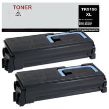 TK5150 XL pack 2 cartuchos toner compatible con Kyocera 1T02NS0NL0 / TK5150K