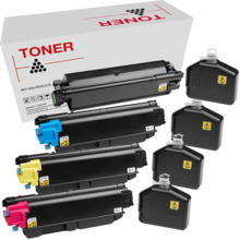 TK5270 KCMY pack 4 cartuchos toner compatible con Kyocera 1T02TV0NL0 1T02TVCNL0 1T02TVBNL0 1T02TVANL0