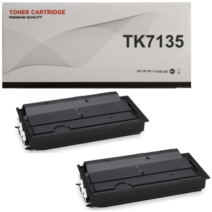 TK7135 / 1T02ZT0NL0 pack 2 toner negro compatible con Kyocera Taskalfa MZ3200i