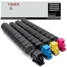 TK8455 pack 4 cartuchos de toner multicolor compatible con kyocera TK8455K TK8455C TK8455M TK8455Y