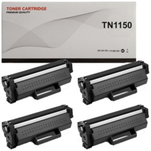 TN1150 pack 4 toner negro compatible con Brother TN-1150