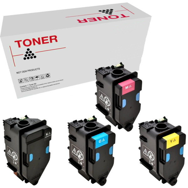 TNP81 pack 4 toner compativel con Konica Minolta Bizhub C3320i, Bizhub C4000i AAJW151 AAJW251 AAJW351 AAJW451