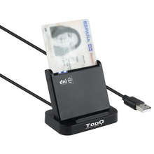 Tooq Lector de Tarjetas Inteligentes DNIe VISION USB 2.0 - Color Negro