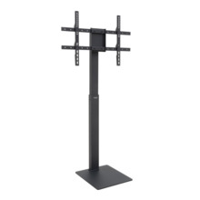 Tooq Midas Soporte de Suelo para Pantallas de 37-70" - Giro y Rotacion Regulables - Gestion de Cables - Peso Max 40kg - VESA Max