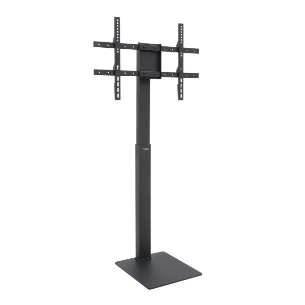 Tooq Midas Soporte de Suelo para Pantallas de 37-70" - Giro y Rotacion Regulables - Gestion de Cables - Peso Max 40kg - VESA Max