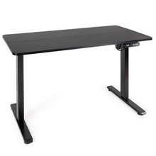 Tooq Origami Mesa de Escritorio Electrica Ajustable en Altura 730-1180mm - Motor DC 100-240V - Tablero de MDF 18mm - Color Negro