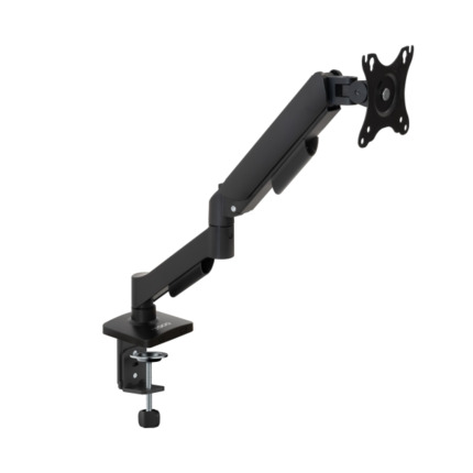 Tooq Soporte de Mesa con Brazo Articulado para Monitor de 13"-32" - Giratorio e Inclinable - Gestion de Cables - Peso Max 9kg - VESA 100x100mm - Color Negro