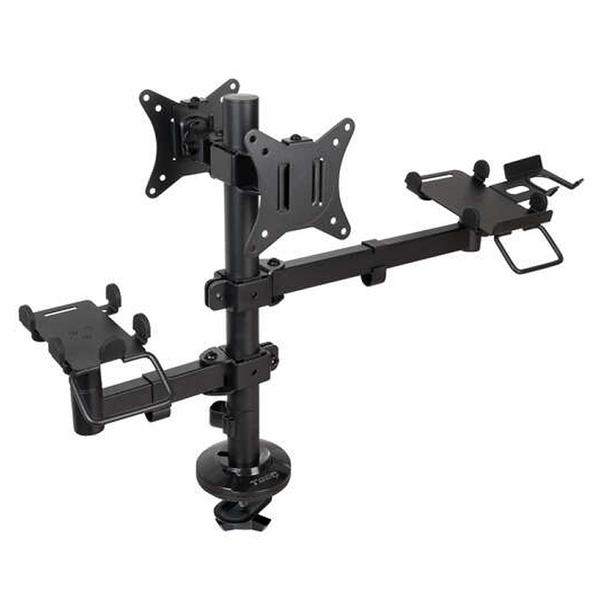 Tooq Soporte de Mesa para TPV/Impresora/Pantallas/Terminal/Lector - Color Negro