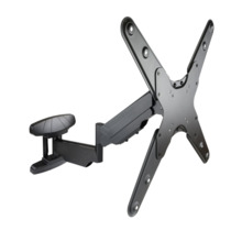 Tooq Soporte de Pared con Brazo Articulado para TV de 23-55 - Giratorio e Inclinable - Piston de Gas - Peso Max 30kg - VESA 400x