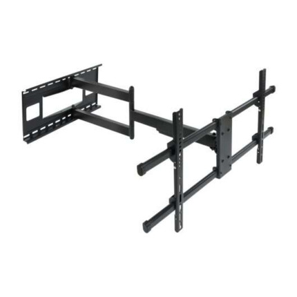Tooq Soporte de Pared con Brazo Articulado para TV de 43-80 - Gran Angular - Giratorio e Inclinable - Peso Max 50Kg - VESA 800x400mm - Color Negro