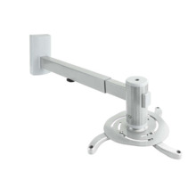 Tooq Soporte de Pared para Proyector - Inclinable y Giratorio - Peso Max 10Kg - Color Plata