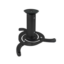 Tooq Soporte Universal de Techo para Proyector - Inclinable y Giratorio - Peso Max 10Kg - Color Negro