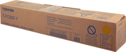 Toshiba T-FC50EY Amarillo Cartucho de Toner Original - 6AJ00000111/6AJ00000299