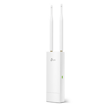 TP-Link Punto de Acceso para Exterior Inalambrico N a 300Mbps - Tecnologia MIMO 2x2 - Soporta PoE Pasivo - 2 Antenas Externas